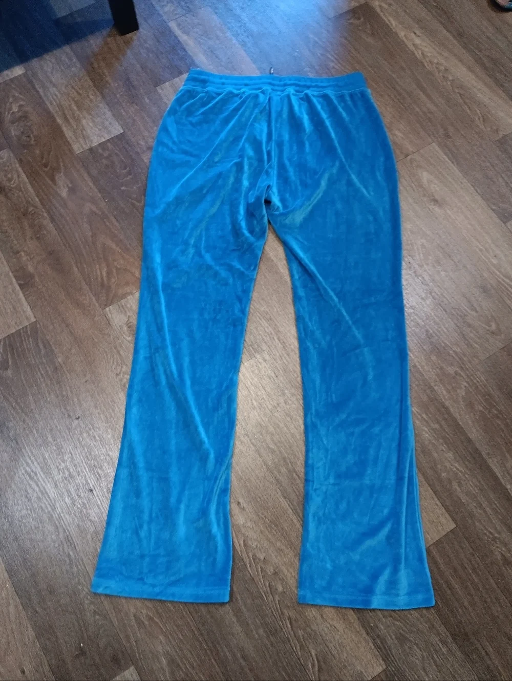 BCBGMaxAzria Bright Teal Maternity Ribbed  Pants  Valvet Sz XL New